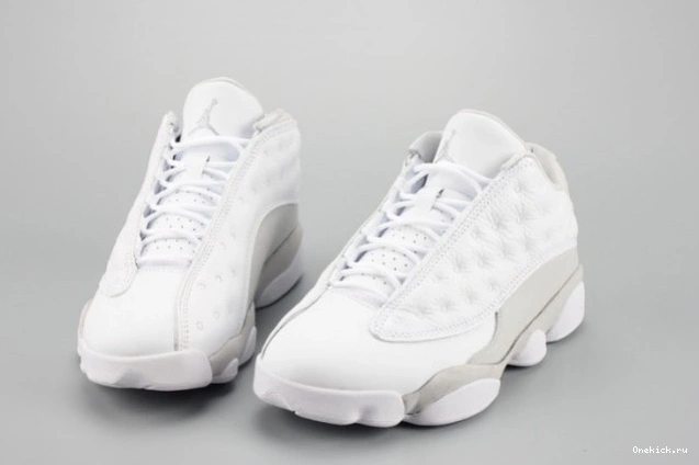 One Kick mens 13 white Air LowPure Money Jordan 310810-100 0717